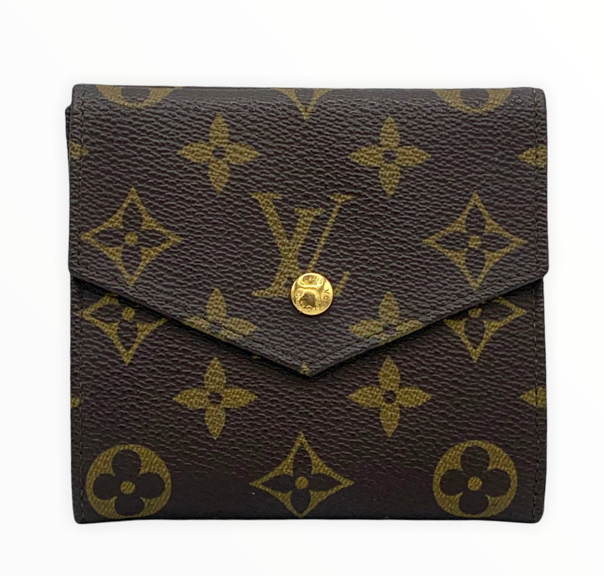 Louis Vuitton Porte Monnaie Billets Tresor Wallet Brown Monogram Coate -  Shop Linda's Stuff