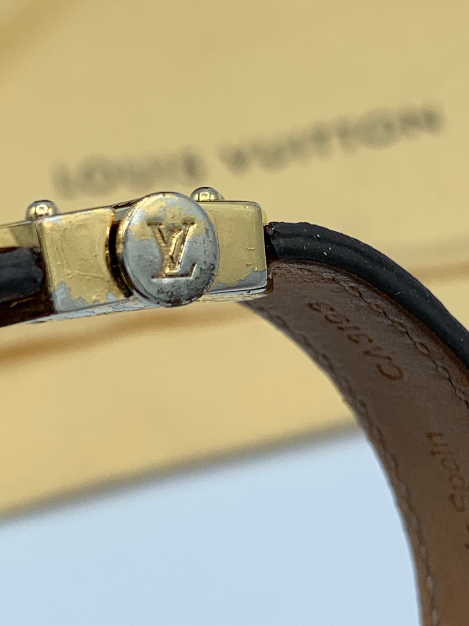 Louis Vuitton LV monogram bracelet bangles gold | Big gold hoop earrings, Louis  vuitton jewelry, Monogram bracelet