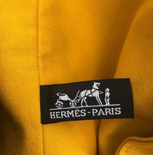 Load image into Gallery viewer, HERMES vintage saffron yellow sac polochon