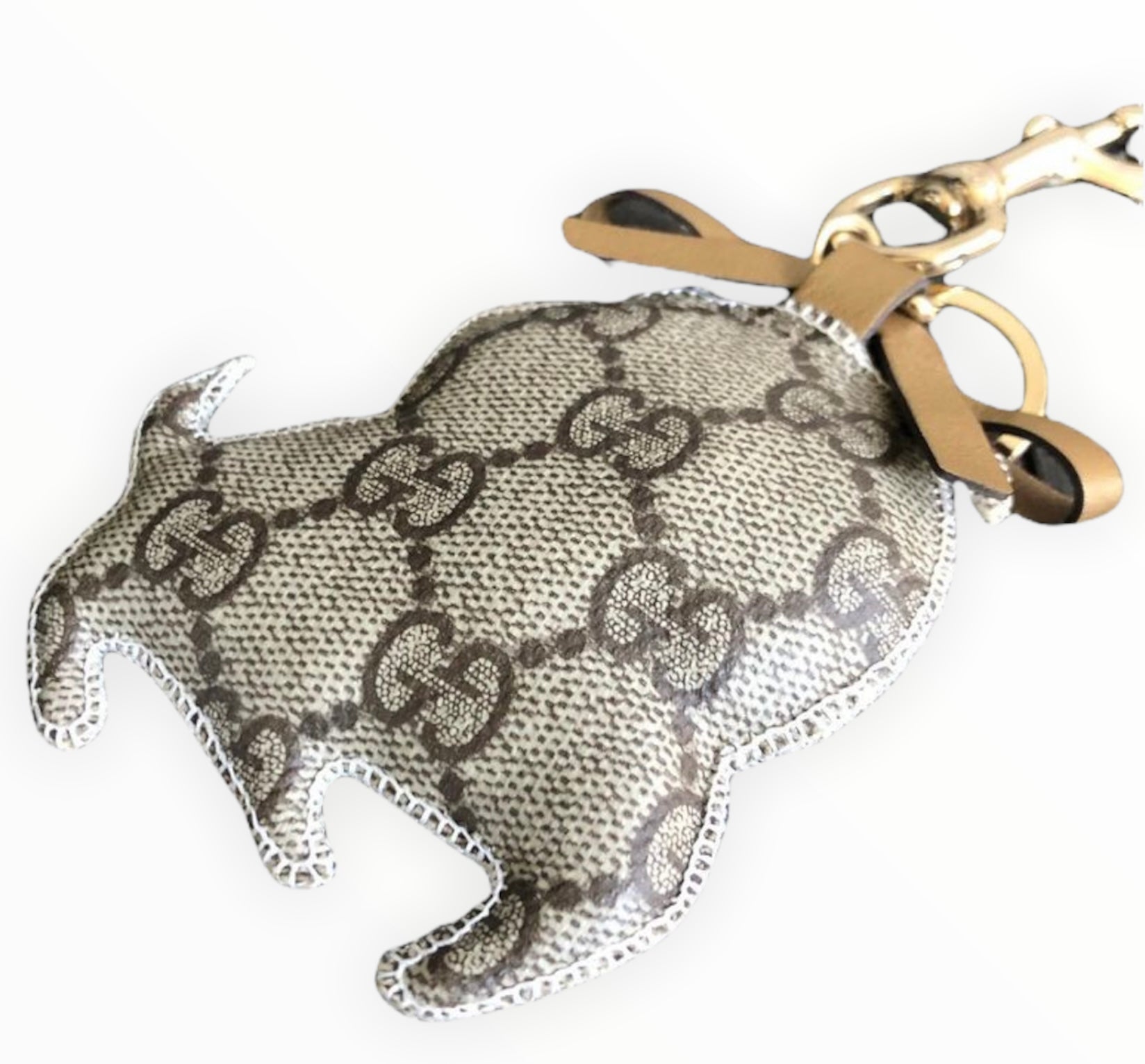 GUCCI Bulldog Bag Charm Key Ring Keychain – Collections Couture