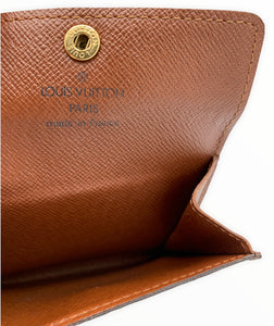 Louis Vuitton 2002 Monogram Pattern Dentelle Ludlow Wallet - Blue