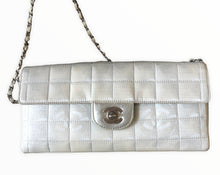 Load image into Gallery viewer, CHANEL East West Chocolate Bar Flap Shoulder Bag