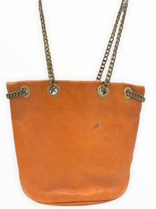 PRATESI FIRENZE Leather Small Bucket Bag
