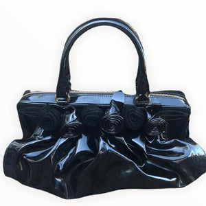 valentino patent leather doctor bag