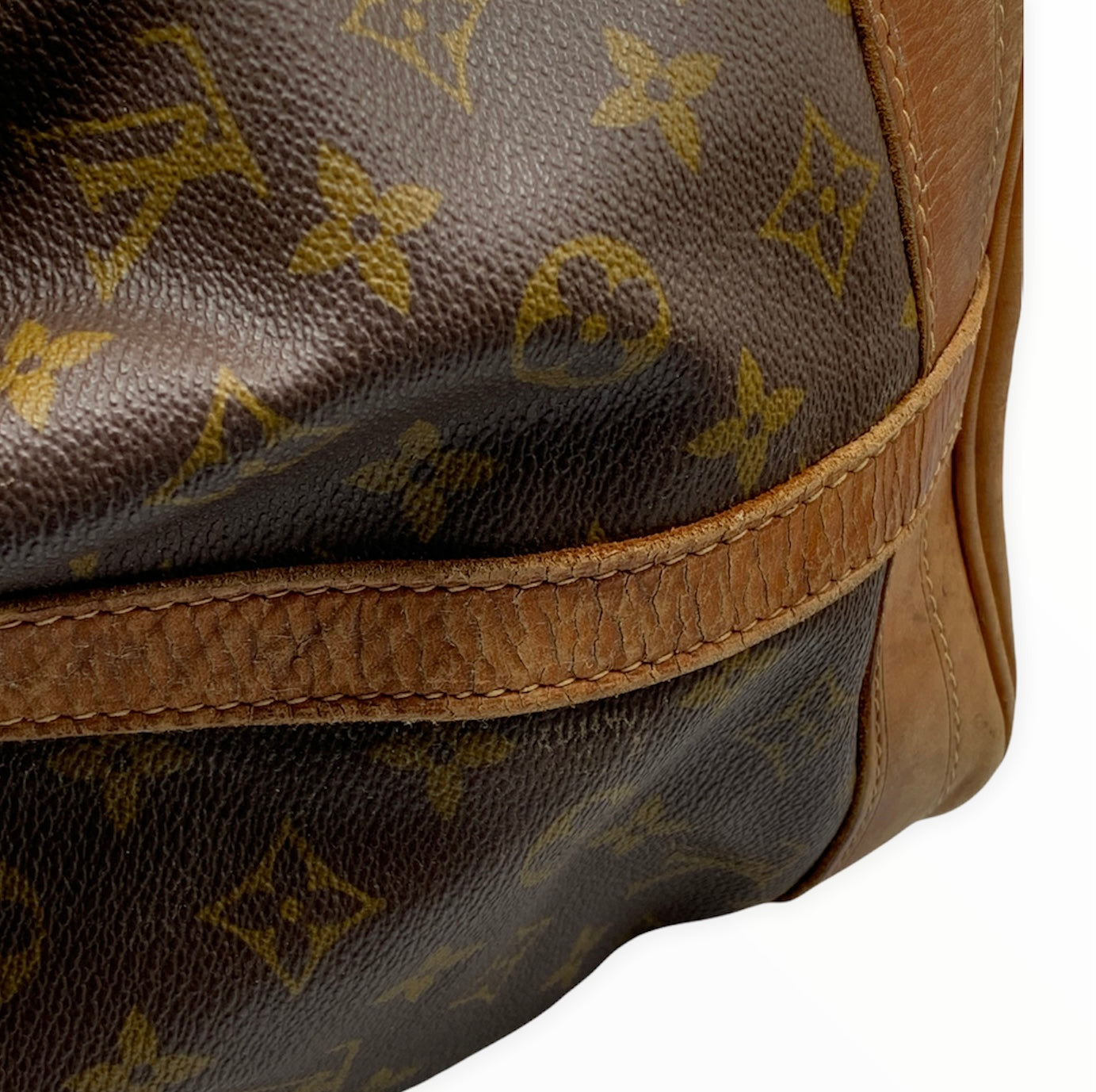 Louis Vuitton Noe GM Shoulder Bag Drawstring M42224 Monogram Brown Vin –  Timeless Vintage Company