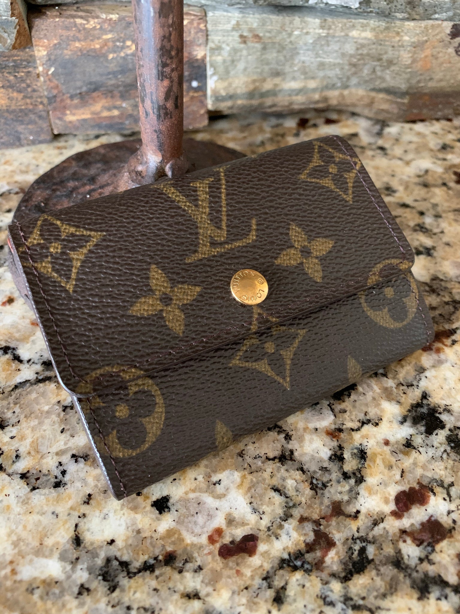 Louis Vuitton Monogram Elise Compact Wallet