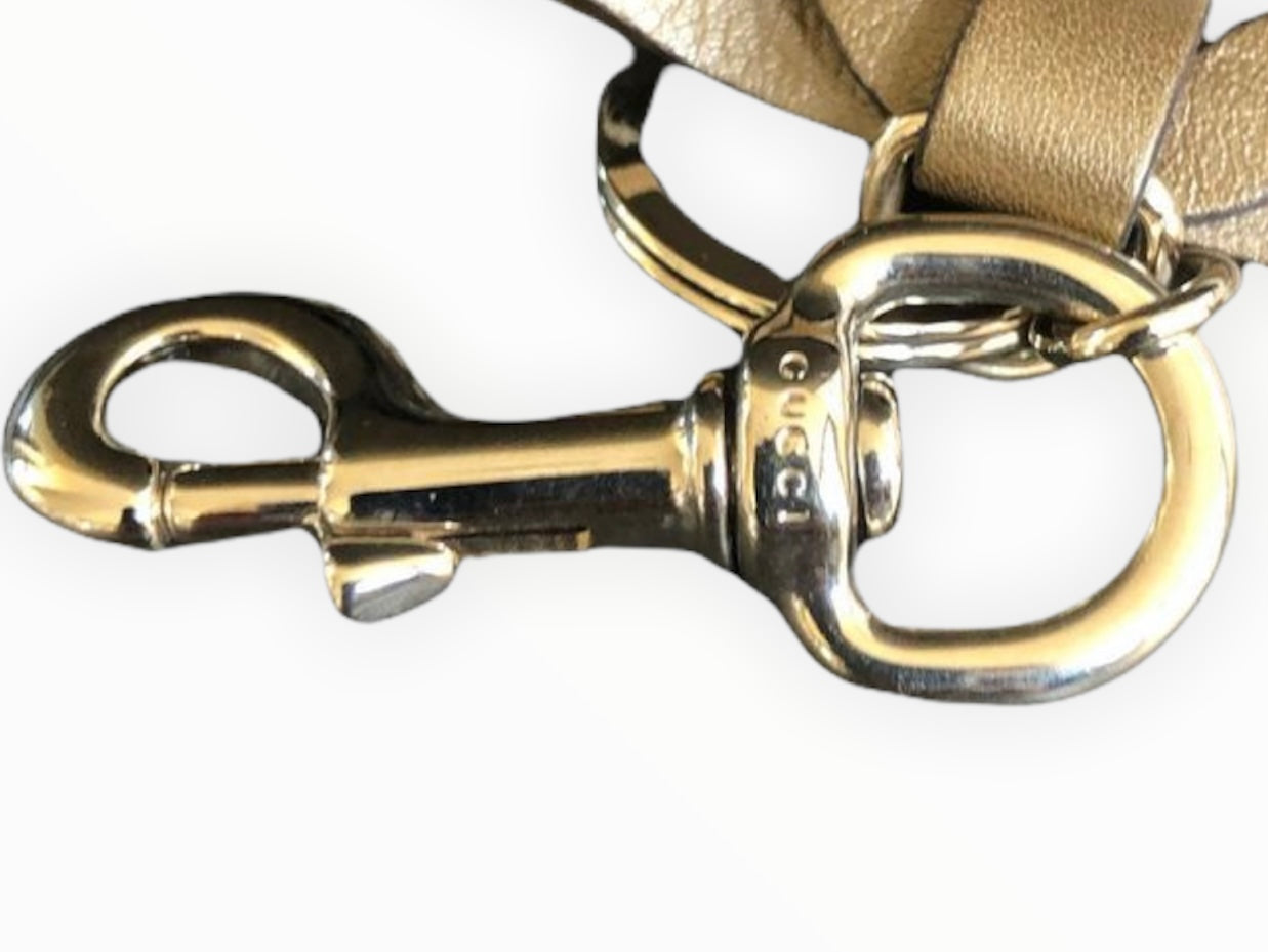 ThriftyStyler Handmade Bulldog Keychain & Handmade Gift Pouch