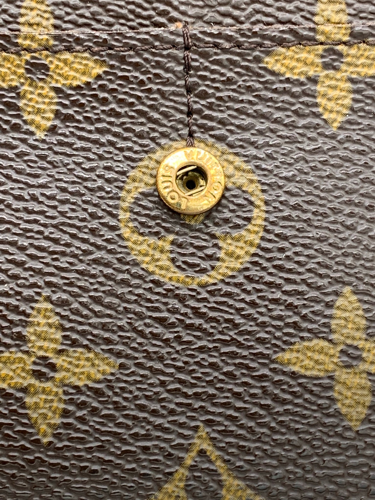 Louis Vuitton Sepia Monogram Idylle Sarah Wallet – The Closet