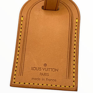 LOUIS VUITTON Luggage Tag and Poignant Set