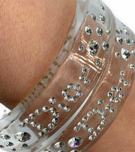 Load image into Gallery viewer, CHRISTIAN DIOR clear lucite cuff