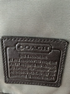 COACH Voyager Leather and Nylon Messenger Bag
