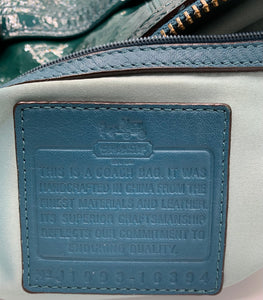 COACH Ella Patent Leather Satchel