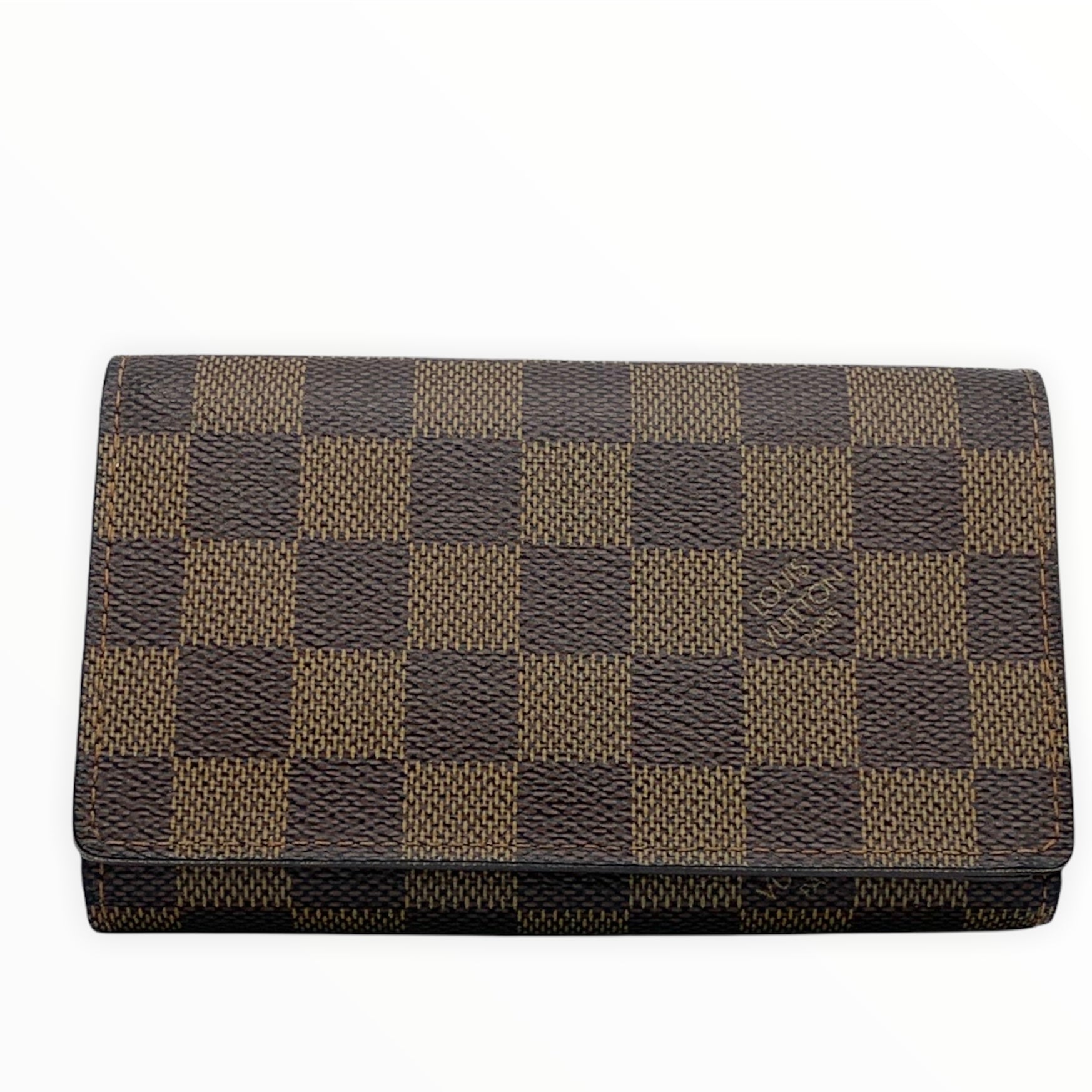 Louis Vuitton, Bags, Louis Vuitton Damier Ebene Compact Flap Card Case