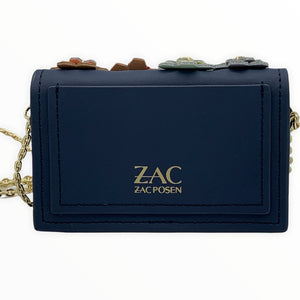 ZAC Zac Posen Earthette Leather Credit Card Case