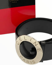 Load image into Gallery viewer, CELINE Wide Leather Belt
