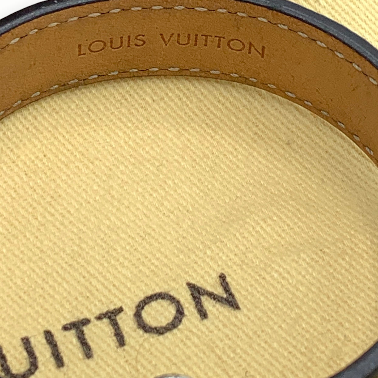 Sold at Auction: Louis Vuitton, LOUIS VUITTON Armband NANO MONOGRAM.