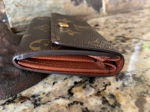 coin card holder cloth small bag Louis Vuitton Black in Cloth - 27476946