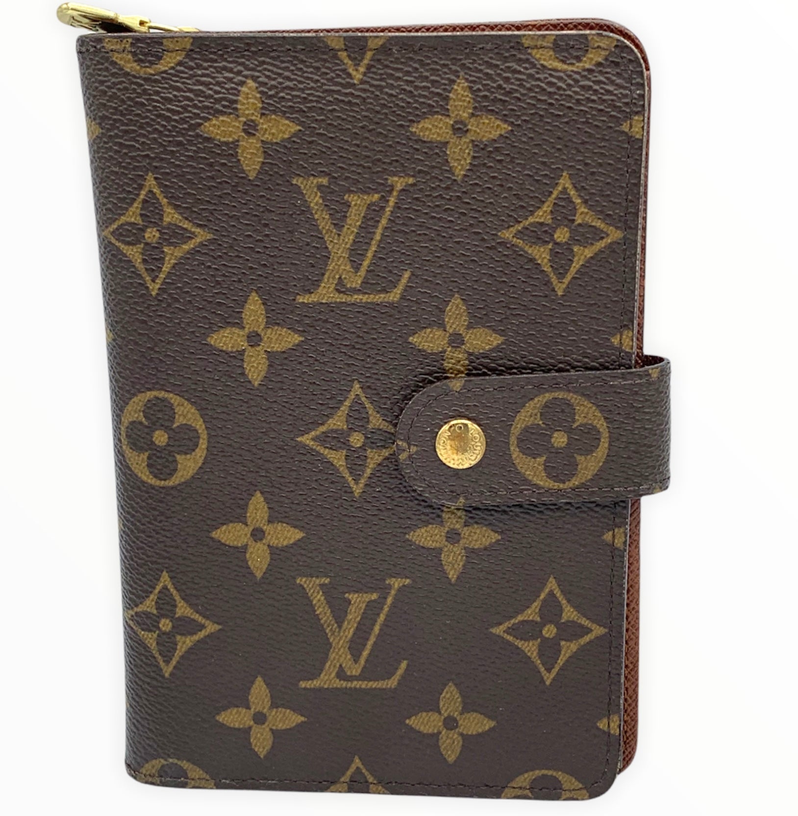 Louis Vuitton Porte Papier Zip Wallet แท้ 100%